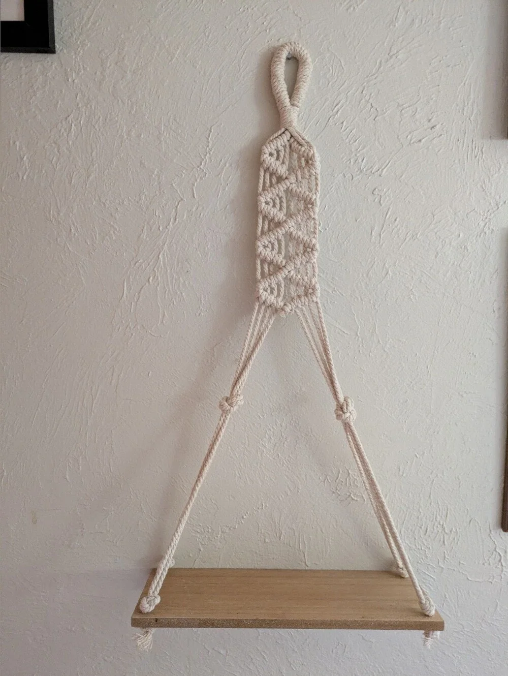 Macrame Hanging Shelf